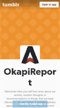 Mobile Screenshot of okapireport.com